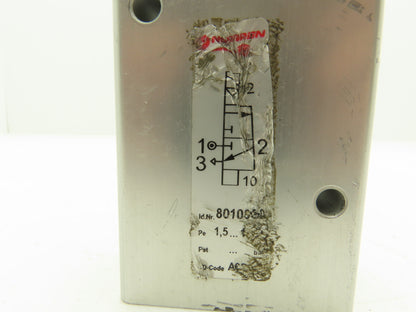 Norgren 8010850 Herion 3/2 Way Single Solenoid Valve G1/2 NC 1.5-10 bar 24V