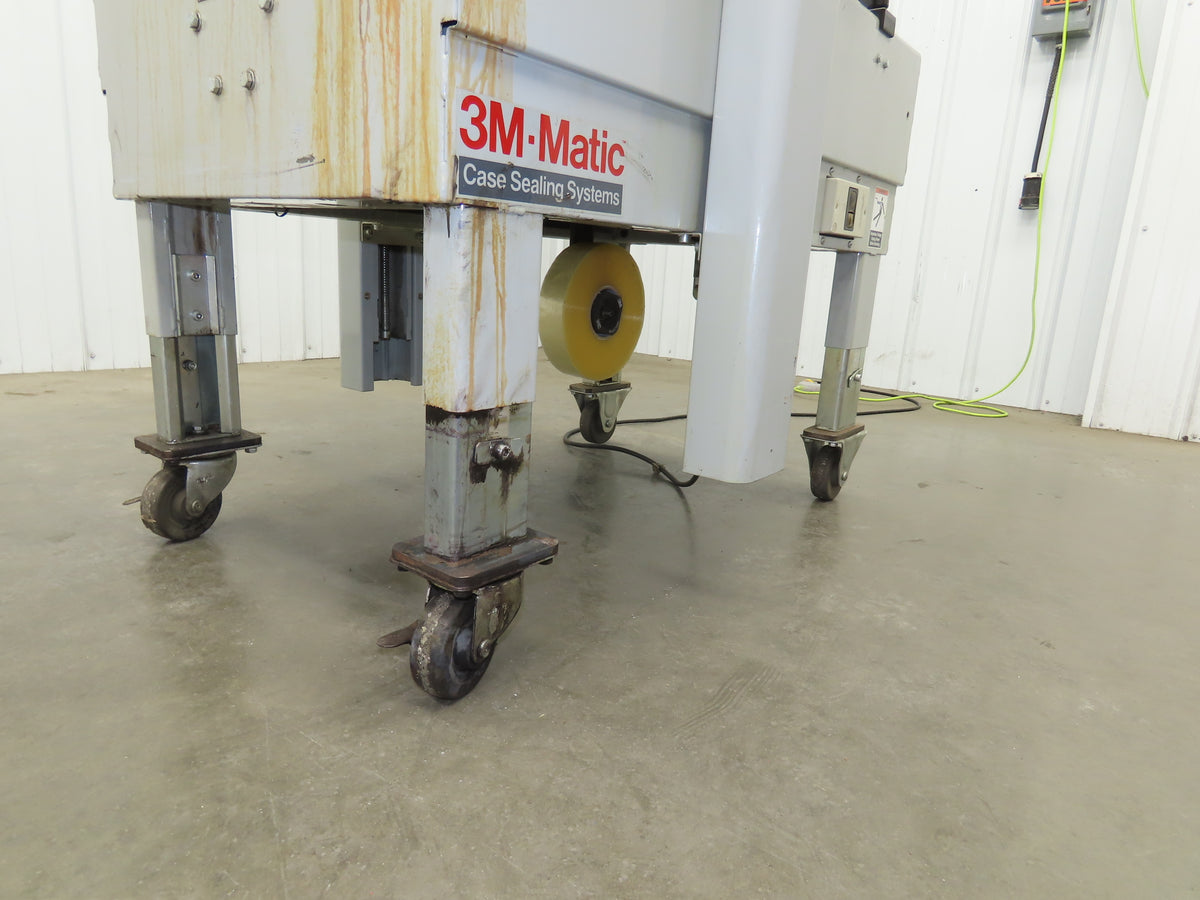 3M-Matic 700A Carton Sealer Adjustable Case Sealing System 115V Taper