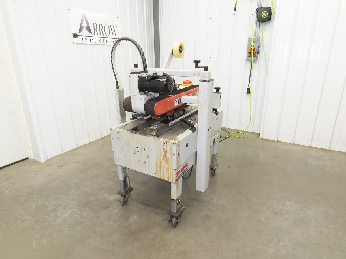 3M-Matic 700A Carton Sealer Adjustable Case Sealing System 115V Taper