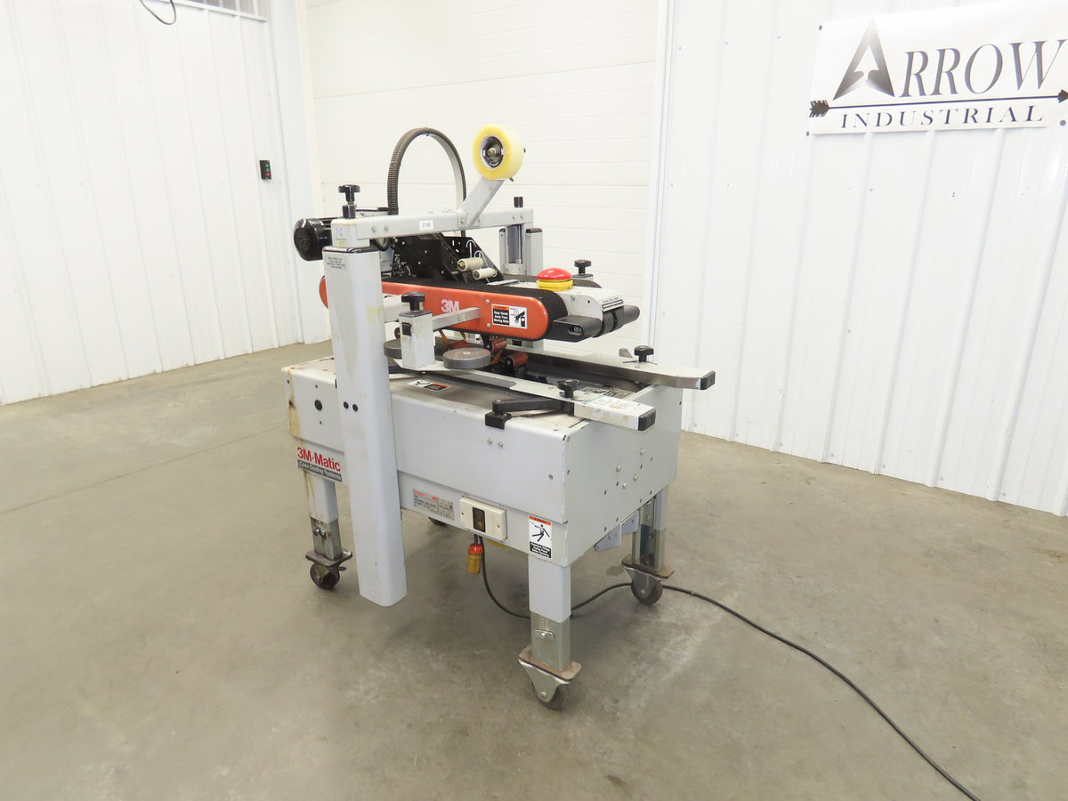 3M-Matic 700A Carton Sealer Adjustable Case Sealing System 115V Taper