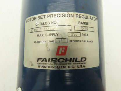 Fairchild 1210C-10133C Motorized Pneumatic Air Regulator Range 1/2-30 PSI