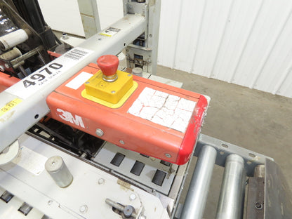 3M-Matic 800A Carton Sealer Adjustable Case Sealing System 115V Top Bottom Taper