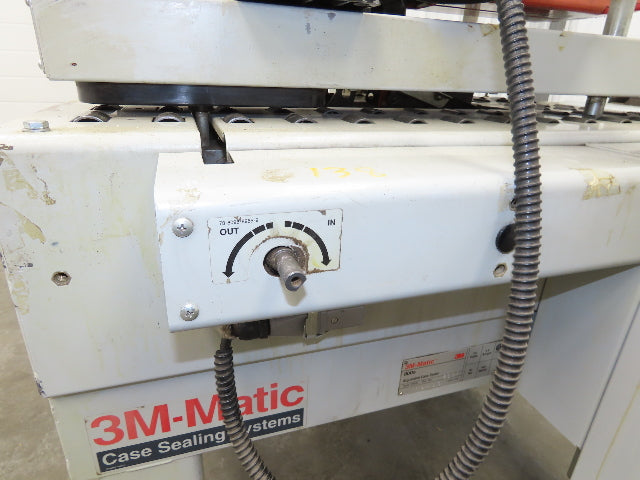 3M-Matic 800A Carton Sealer Adjustable Case Sealing System 115V Top Bottom Taper