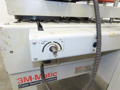 3M-Matic 800A Carton Sealer Adjustable Case Sealing System 115V Top Bottom Taper