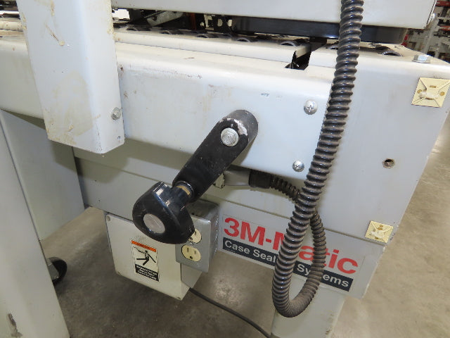 3M-Matic 800A Carton Sealer Adjustable Case Sealing System 115V Top Bottom Taper