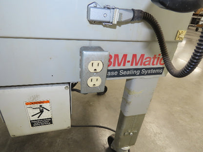 3M-Matic 800A Carton Sealer Adjustable Case Sealing System 115V Top Bottom Taper