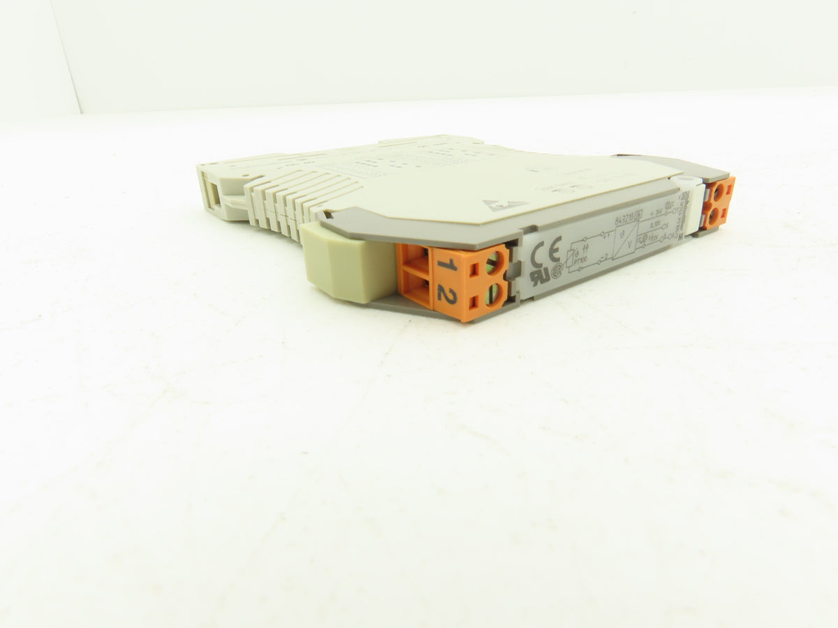 Weidmuller 843218 WAVESERIES WTS4 PT100/2 Select V Temperature Converter 0-10V