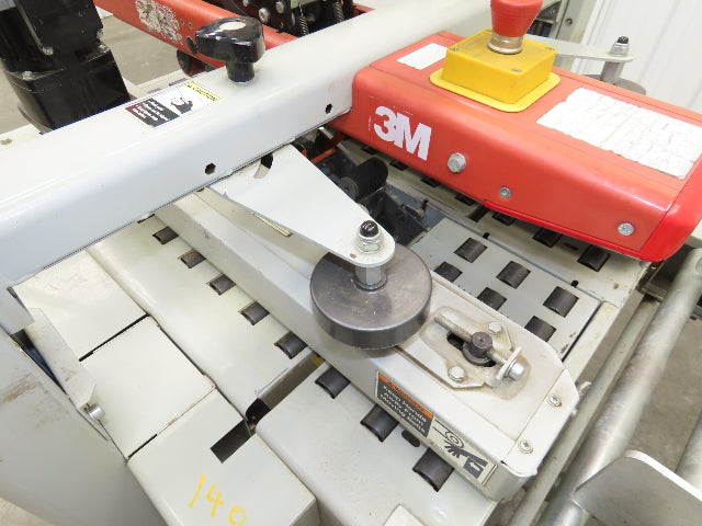 3M-Matic 800A Carton Sealer Adjustable Case Taper Sealing System 115V Top Bottom