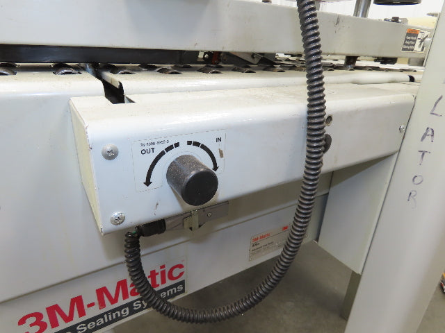 3M-Matic 800A Carton Sealer Adjustable Case Taper Sealing System 115V Top Bottom