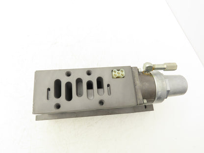 Numatics 134RS100J000000 Pneumatic Pressure Regulator Valve Block