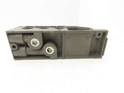 Numatics 134RS100J000000 Pneumatic Pressure Regulator Valve Block