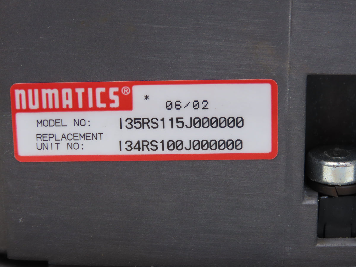 Numatics 134RS100J000000 Pneumatic Pressure Regulator Valve Block