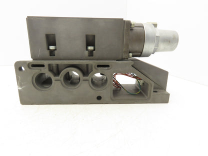 Numatics 134RS100J000000 Pneumatic Pressure Regulator Valve Block