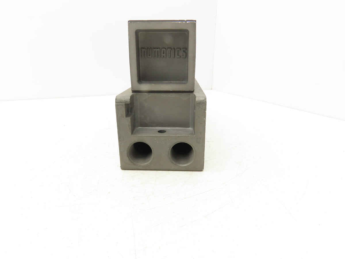 Numatics 134RS100J000000 Pneumatic Pressure Regulator Valve Block