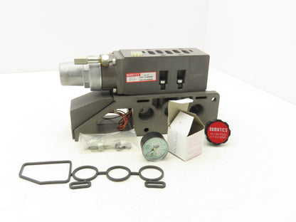 Numatics 134RS100J000000 Pneumatic Pressure Regulator Valve Block