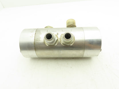 Keith Hydraulic Walking Floor Switching Valve 5/8" Shaft 9"x 4" Body Five Ports