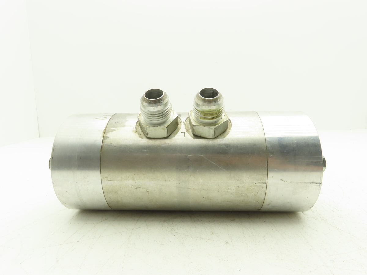 Keith Hydraulic Walking Floor Switching Valve 5/8" Shaft 9"x 4" Body Five Ports