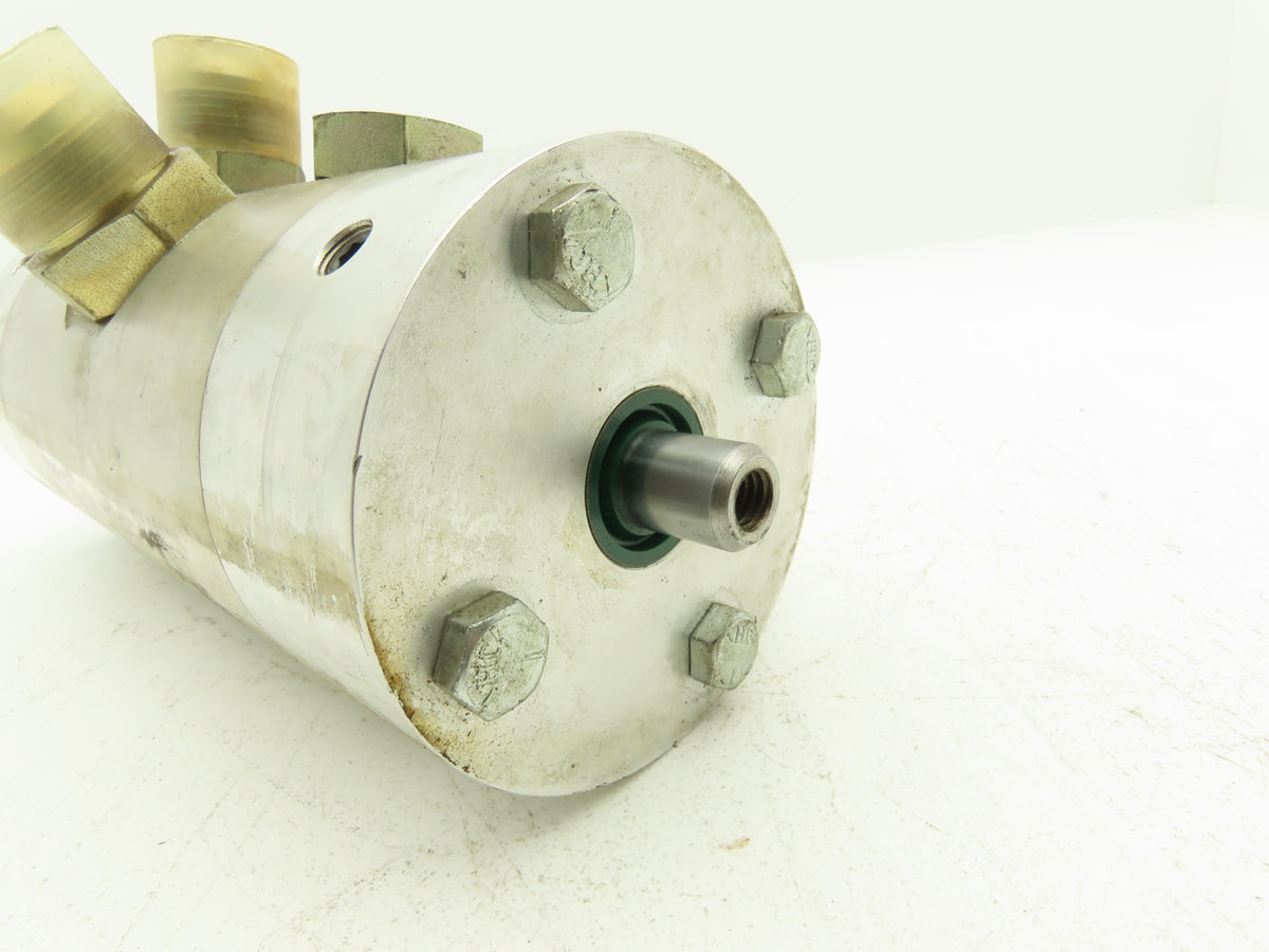 Keith Hydraulic Walking Floor Switching Valve 5/8" Shaft 9"x 4" Body Five Ports