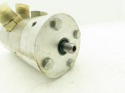 Keith Hydraulic Walking Floor Switching Valve 5/8" Shaft 9"x 4" Body Five Ports