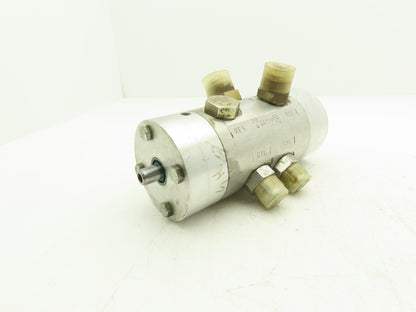 Keith Hydraulic Walking Floor Switching Valve 5/8" Shaft 9"x 4" Body Five Ports