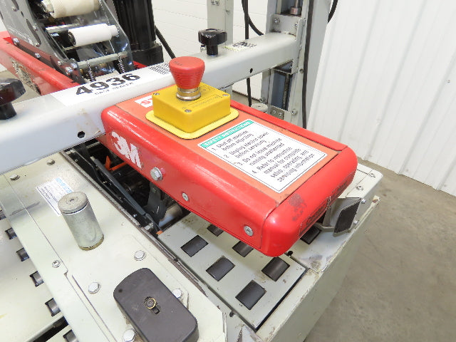 3M Matic 800A Carton Sealer Adjustable Case Taper Sealing System 115V Top Bottom