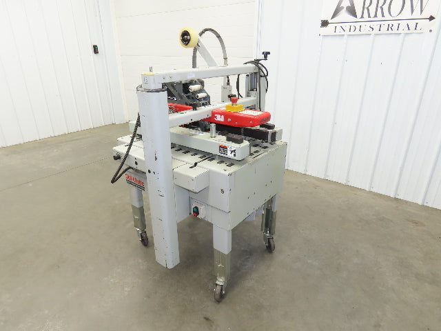 3M Matic 800A Carton Sealer Adjustable Case Taper Sealing System 115V Top Bottom