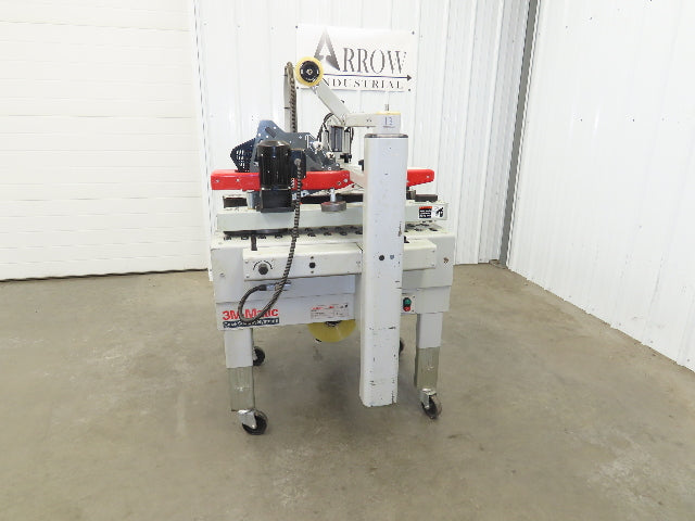 3M Matic 800A Carton Sealer Adjustable Case Taper Sealing System 115V Top Bottom