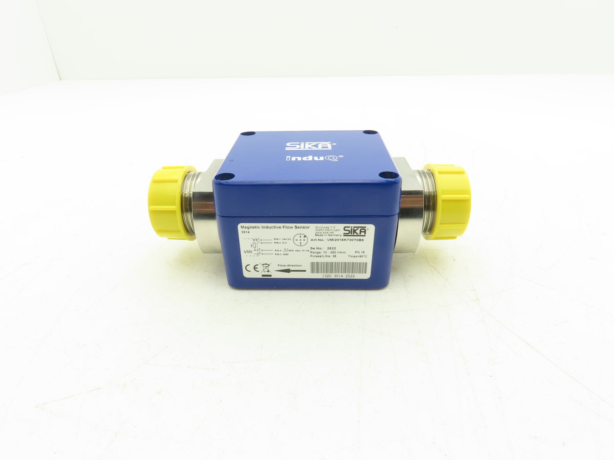 SIKA VMI2015K730T0B5 induQ Magnetic Inductive Flow Sensor 10-250 l/min 24VDC