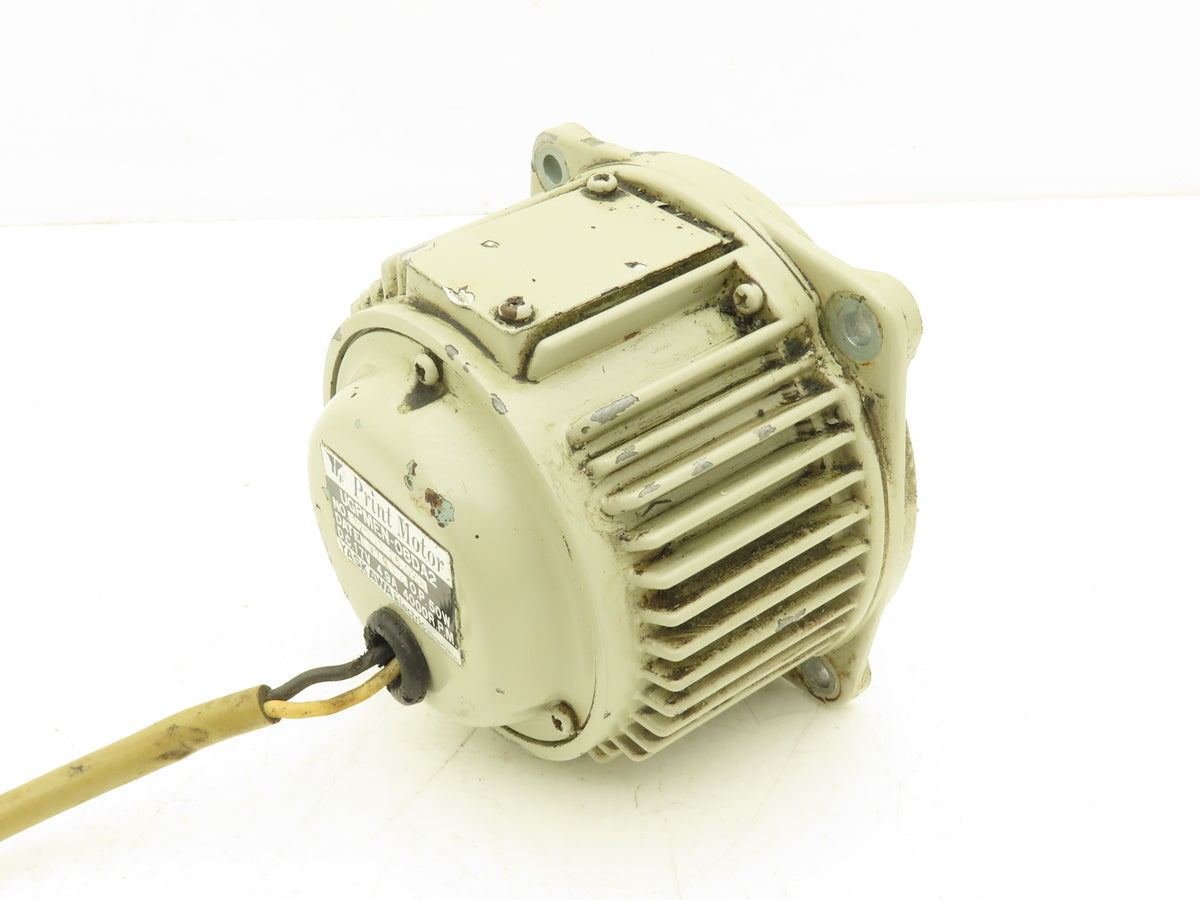 Yaskawa Electric UGPMEN-08DA2 DC Print Motor 17VDC 50W 4.9A 4000 RPM