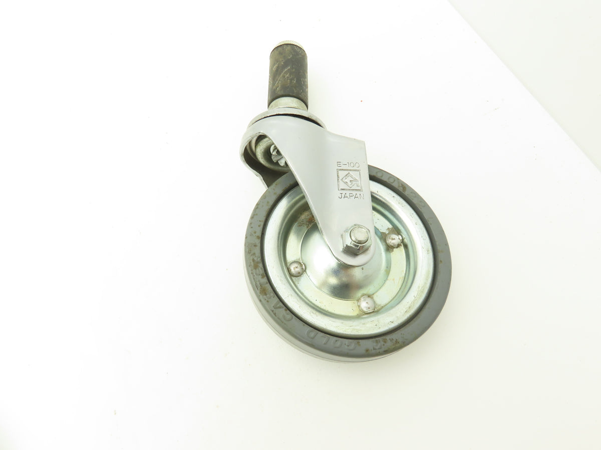 Gold Caster E-100 Swivel Caster Light Duty Industrial 100 mm x 22 mm Lot of 15
