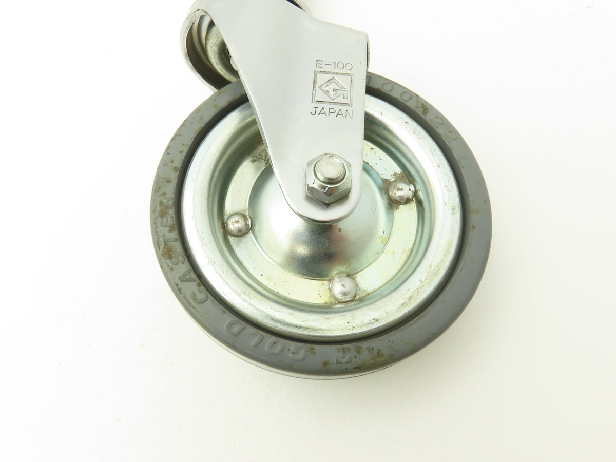 Gold Caster E-100 Swivel Caster Light Duty Industrial 100 mm x 22 mm Lot of 15