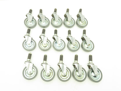 Gold Caster E-100 Swivel Caster Light Duty Industrial 100 mm x 22 mm Lot of 15