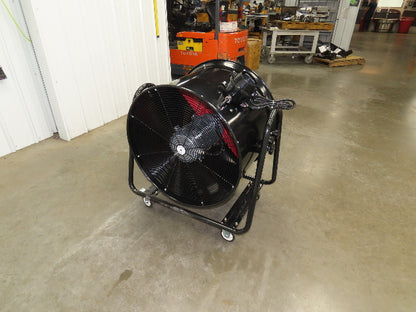 Atlantic ABAF-28-220 Tube Axial Blower Fan 28" 11654CFM 3.2Hp 220V 1PH Explosion