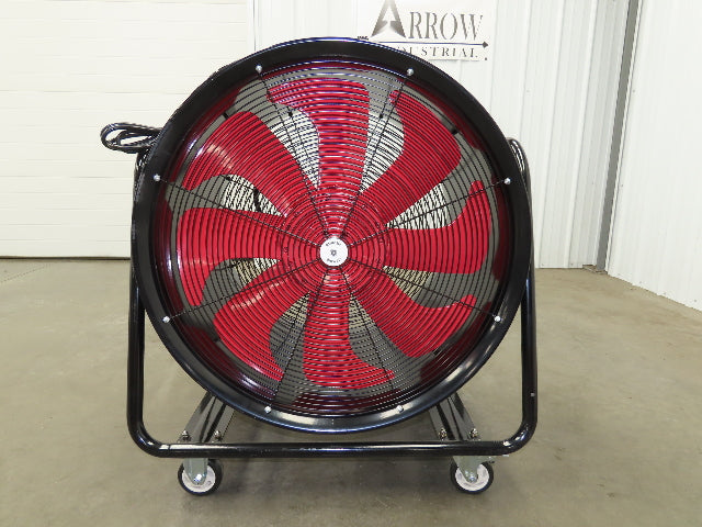 Atlantic ABAF-28-220 Tube Axial Blower Fan 28" 11654CFM 3.2Hp 220V 1PH Explosion