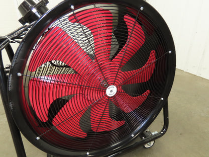 Atlantic ABAF-28-220 Tube Axial Blower Fan 28" 11654CFM 3.2Hp 220V 1PH Explosion
