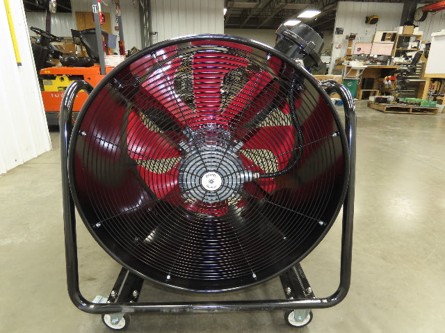 Atlantic ABAF-28-220 Tube Axial Blower Fan 28" 11654CFM 3.2Hp 220V 1PH Explosion