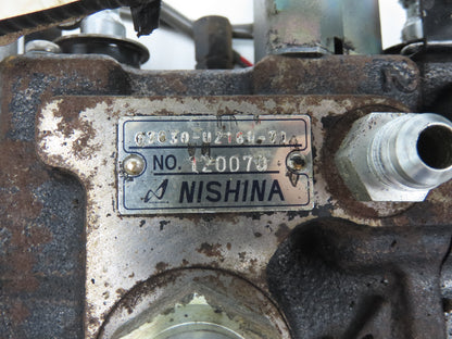 Toyota 67630-U2160-71 Hydraulic 4-Spool Forklift Mast Control Valve Off 7FBCU18