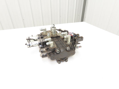 Toyota 67630-U2160-71 Hydraulic 4-Spool Forklift Mast Control Valve Off 7FBCU18