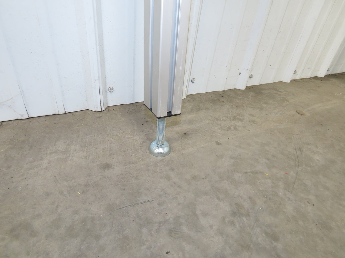 Rexroth CS: 800-1120-100X45-610-100X45 Belt Conveyor Leg 800mm W 44"H  Lot of 4