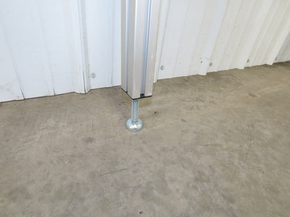 Rexroth CS: 800-1120-100X45-610-100X45 Belt Conveyor Leg 800mm W 44"H  Lot of 4