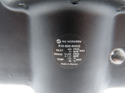 IMI Norgren R18-B00-RNXG Pneumatic Pilot Pressure Regulator G1-1/2 10-250 PSIG
