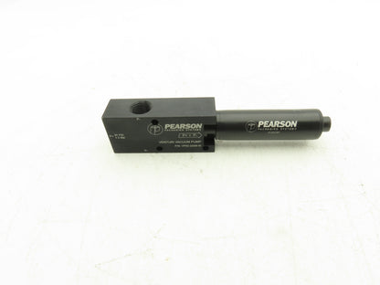 Pearson VP80-220M-M Venturi-Style Vacuum Pump w Silencer 80PSI 1/4" FNPT