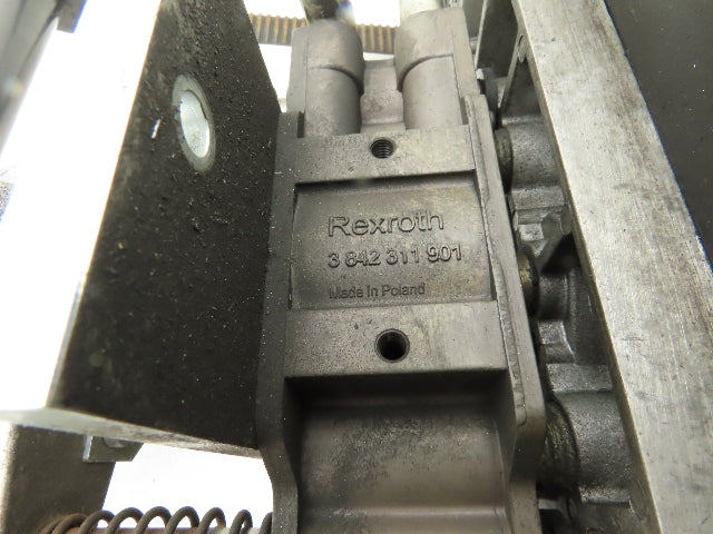 Rexroth HQ2/U LWT400 Transverse Belt Conveyor Lift Transfer 160x400mm 3PH Drive