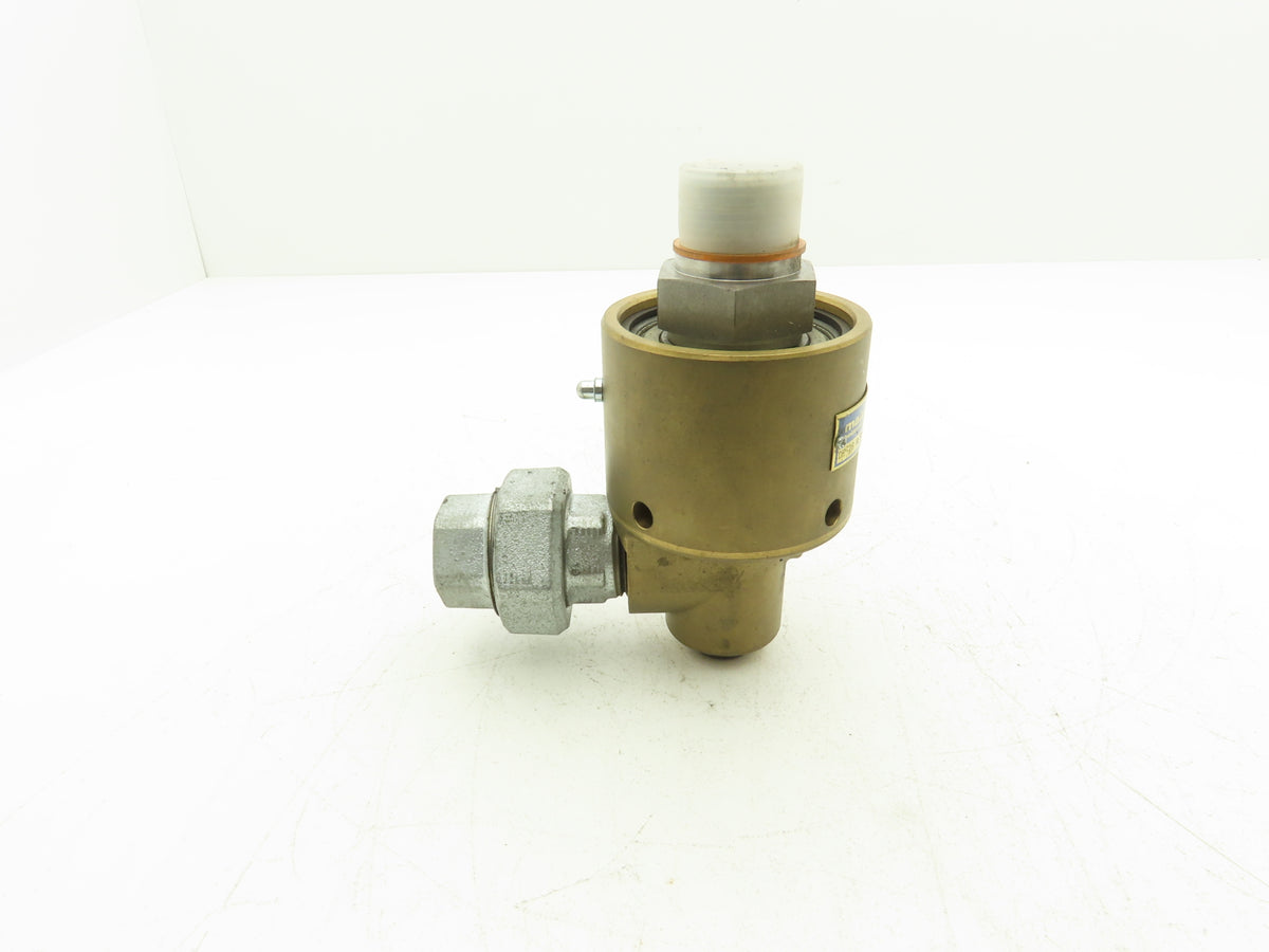 Maier DP 25 R 51-117 Rotary Joint for Water and Thermal Oil 145PSI Cooling/Hot