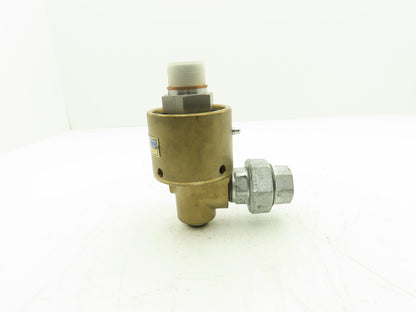 Maier DP 25 R 51-117 Rotary Joint for Water and Thermal Oil 145PSI Cooling/Hot