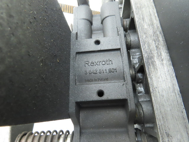 Rexroth HQ2/U LWT400 Transverse Belt Conveyor Lift Transfer 240x400mm 3PH Drive