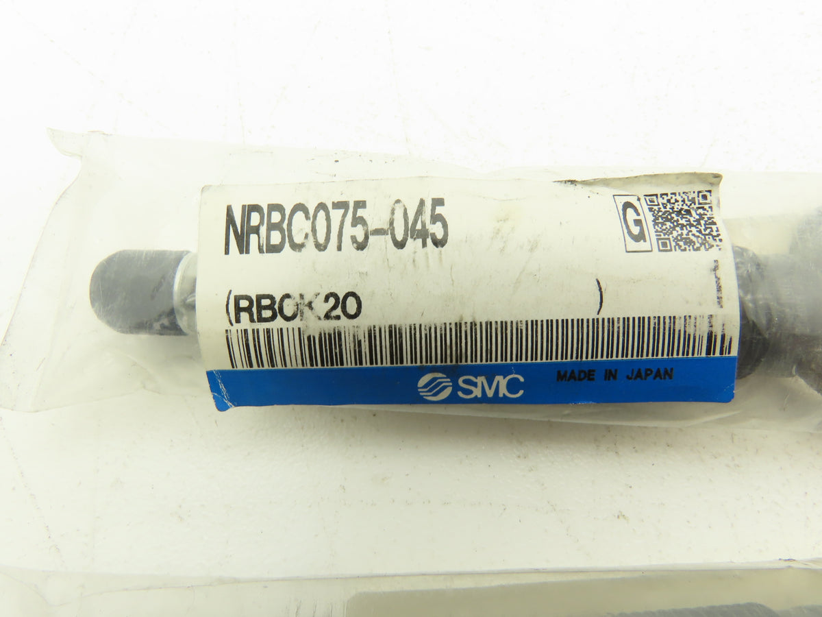 SMC NRBC075-045 Hydraulic Shock Absorber Mixture 4-3/8" OAL .45" Stroke Lot of 2