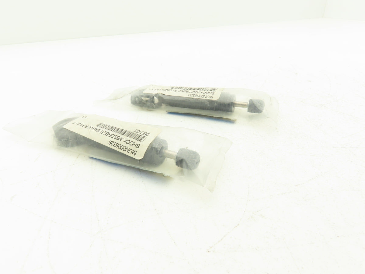 SMC NRBC075-045 Hydraulic Shock Absorber Mixture 4-3/8" OAL .45" Stroke Lot of 2