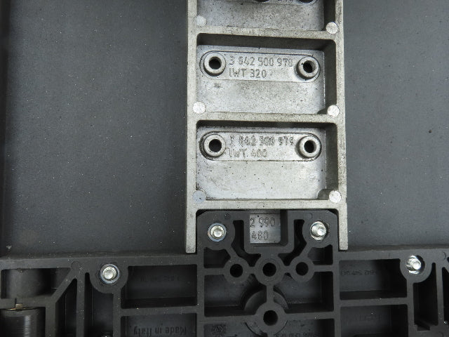 Rexroth HQ2/U LWT480 Transverse Belt Conveyor Lift Transfer 240x480mm 3PH Drive