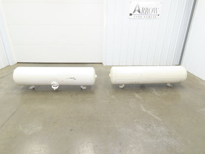 Horizontal Pneumatic Air Receiver Tank 52 Gal 200L 145PSI 10 Bar Lot of 2